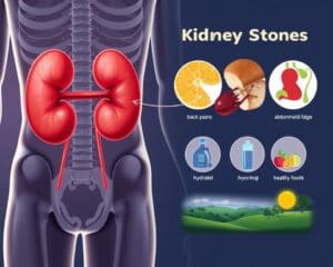 Nierensteine: Symptome und Vorbeugung