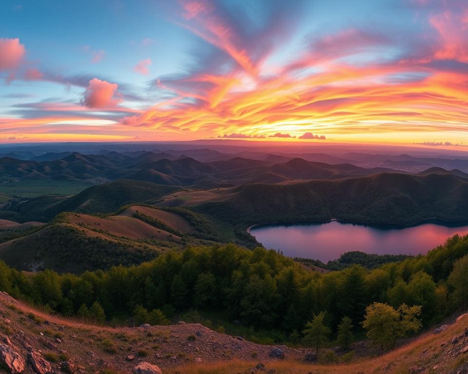 Panorama-Fotografie Landschaften