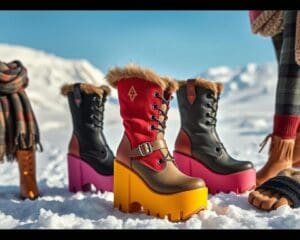 Plateau-Stiefel: Mutige Trends für den Winter