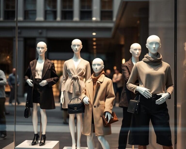 Schaufenster Figuren ohne Kopf: Fokus auf das Wesentliche