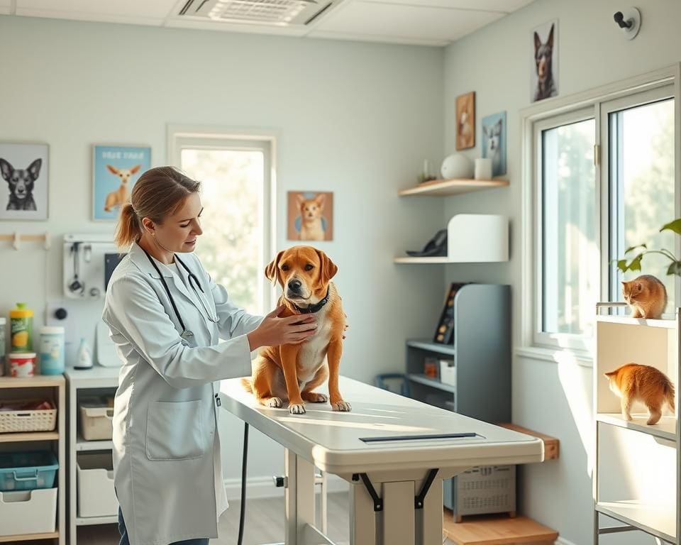 Tierarztbesuch, Gesundheit des Haustiers, Tierarzt Check-up