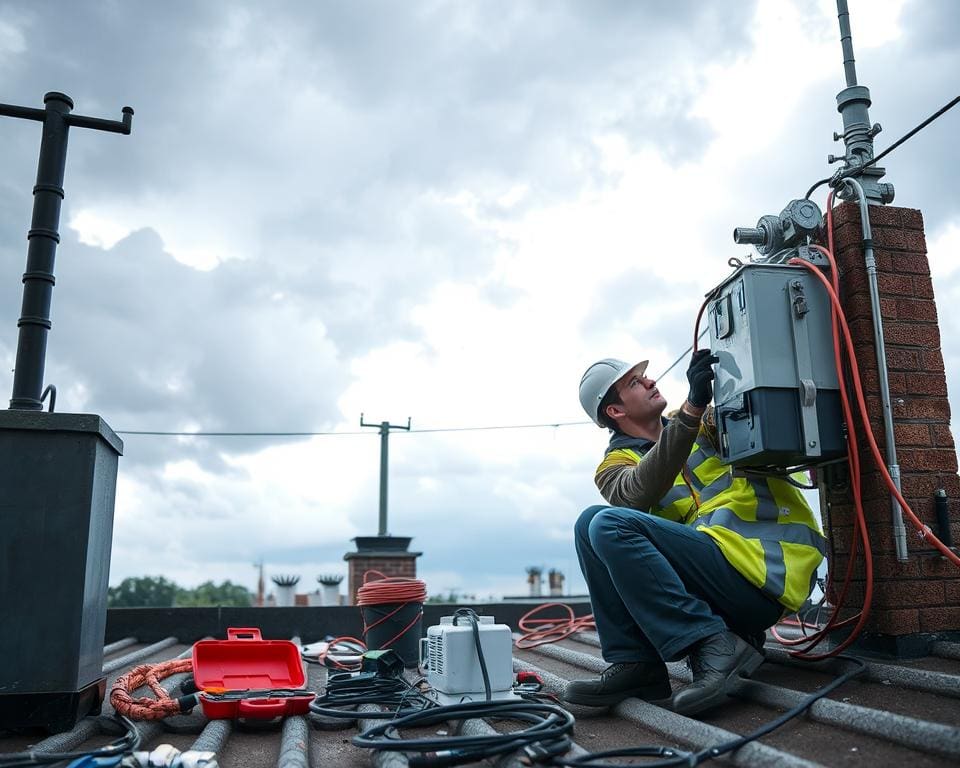 Blitzschutztechniker: Sicherung vor elektrischen Entladungen