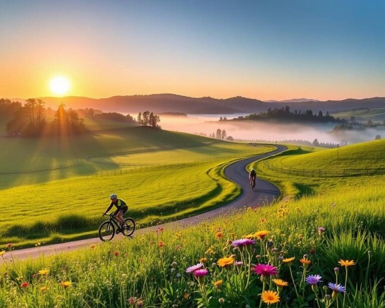 Die besten Fahrradtouren für Frühaufsteher