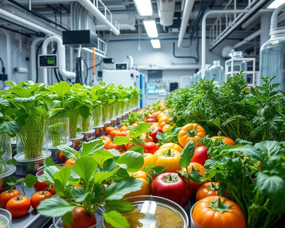 Einfluss von Biotechnologie auf Nahrungsmittelherstellung