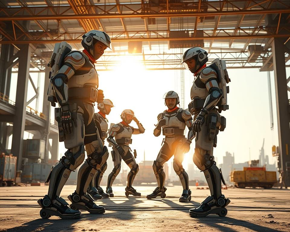 Exoskelette für Arbeiter