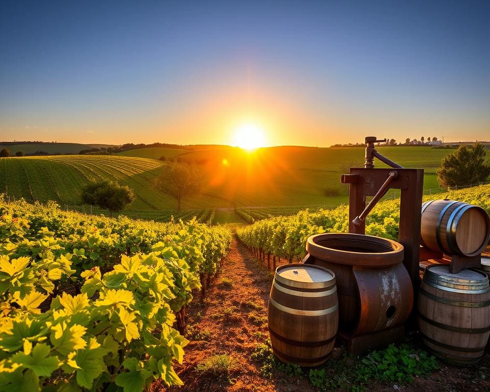 Geschichte des Weinanbaus in der Algarve