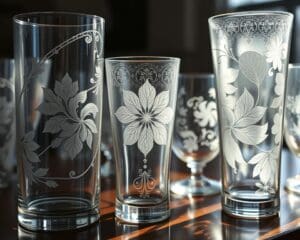 Glasgraveur: Kunstvolle Designs auf Glasoberflächen
