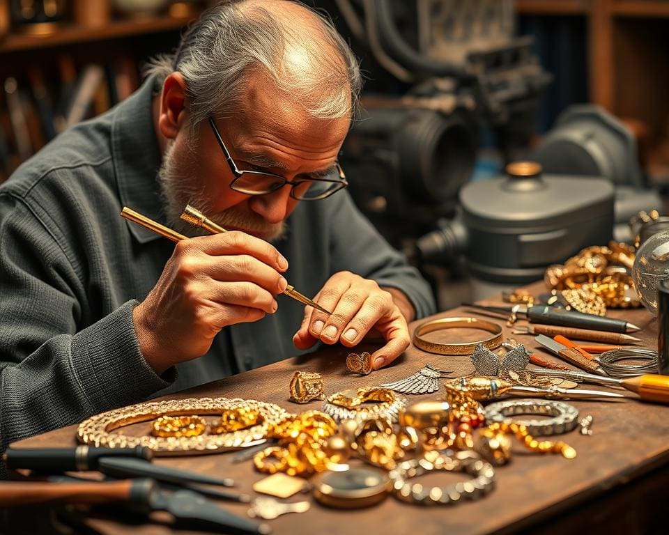 Goldschmied: Edelmetalle zu einzigartigen Schmuckstücken formen