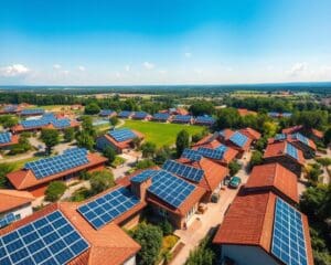 Können Solaranlagen den Energiebedarf von Gemeinden decken?