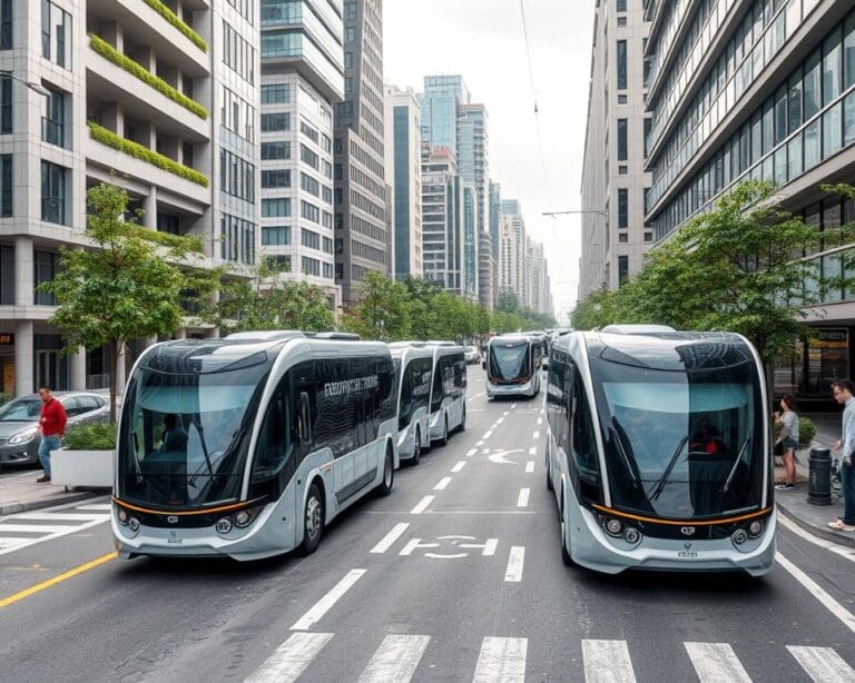 Können autonome Busse den Nahverkehr verbessern?