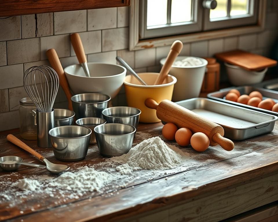 Küchenhelfer für das Backen