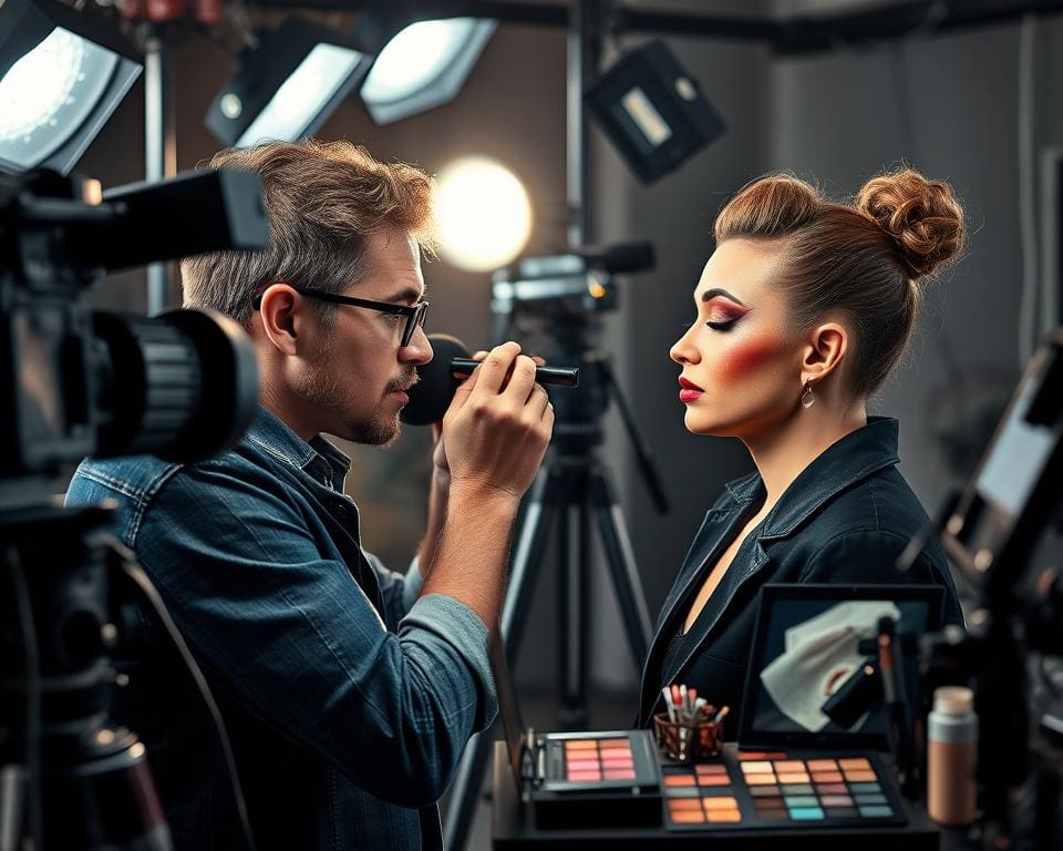 Make-up-Artist für Filmproduktionen: Perfekte Looks vor der Kamera