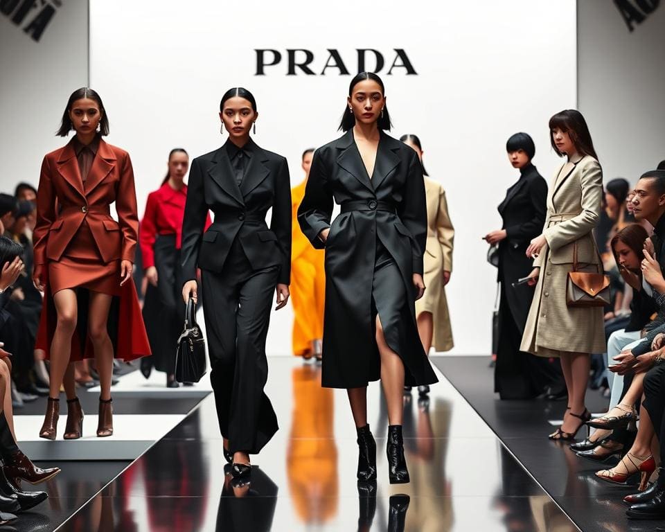 Modetrends von Prada