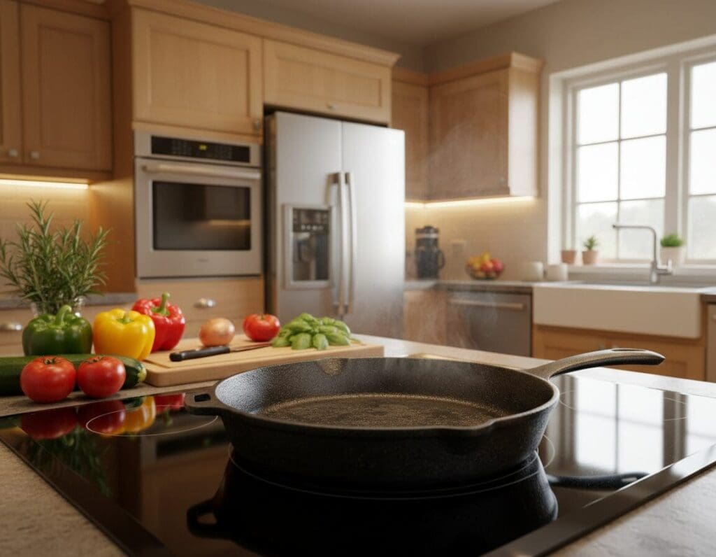 Pfanne für Induktionsherd