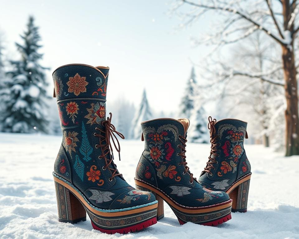 Plateau-Stiefel im Wintertrend