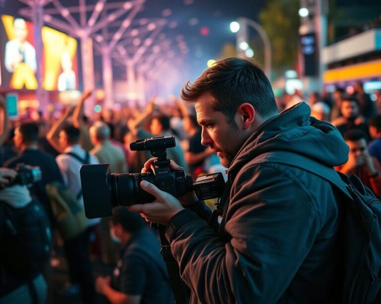 Pressefotograf: Ereignisse und Momente in Bildern festhalten