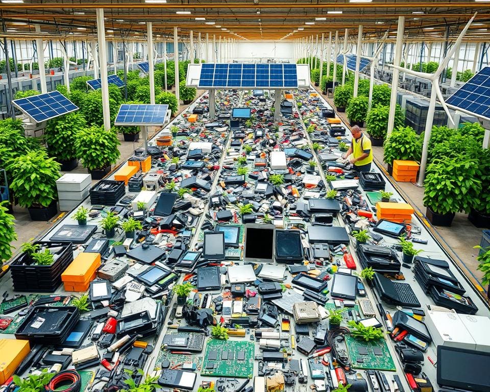 Recycling in der nachhaltigen Elektronikproduktion