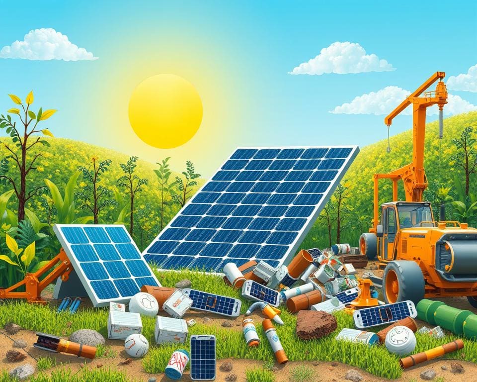 Ressourcenschonung durch Recycling in der Solarbranche