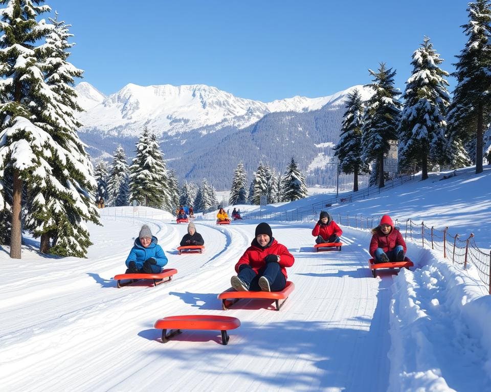 Rodelbahnen in Bayern: Spaß im Schnee