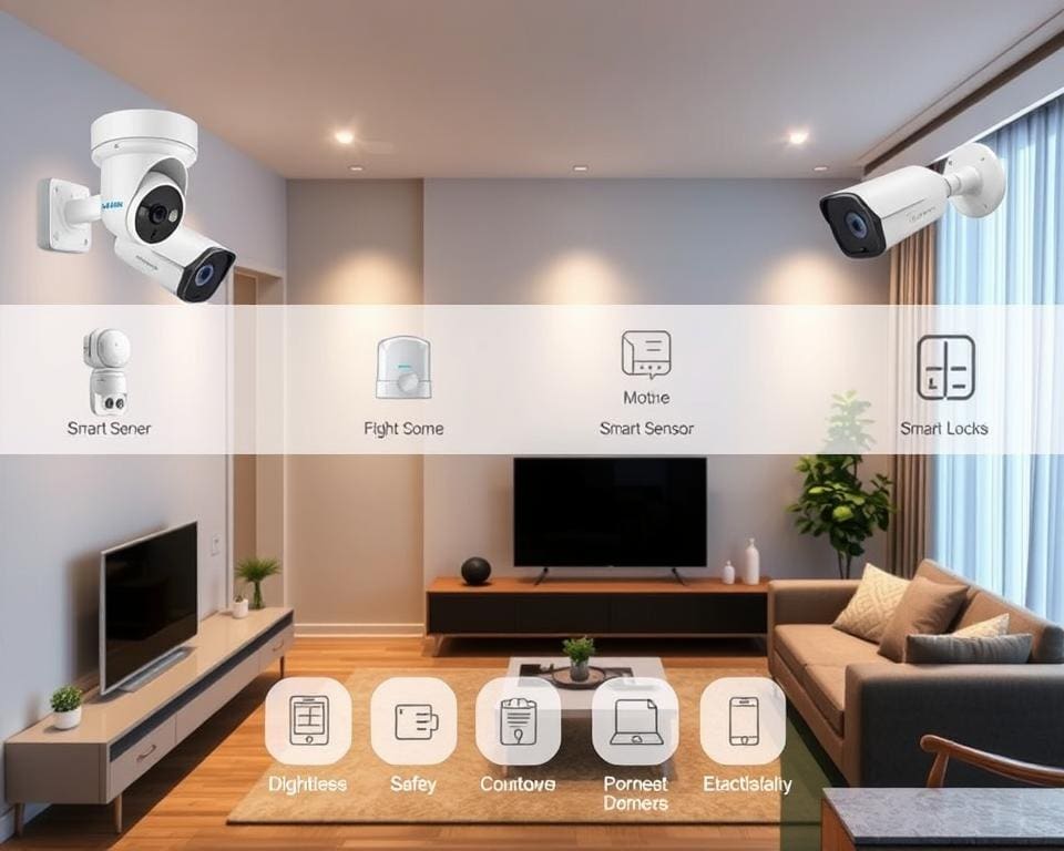 Sicherheitssysteme in vernetzten Wohnungen