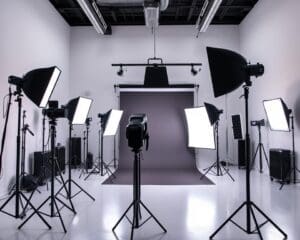 Studioblitze: Wie Sie Ihr Fotostudio optimal ausstatten