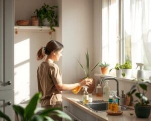 Tipps für achtsames Putzen im Alltag