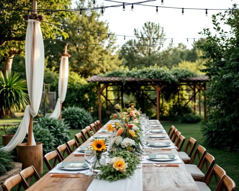 Tipps für die Planung einer nachhaltigen Hochzeit