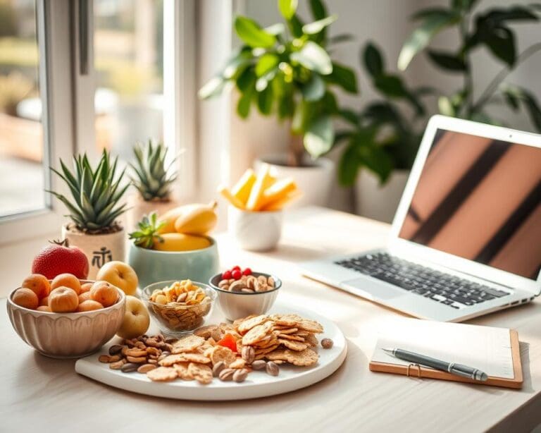Tipps für gesunde Snacks im Home-Office