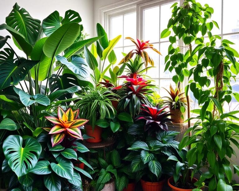 Tropische Pflanzen für ein grünes Zuhause