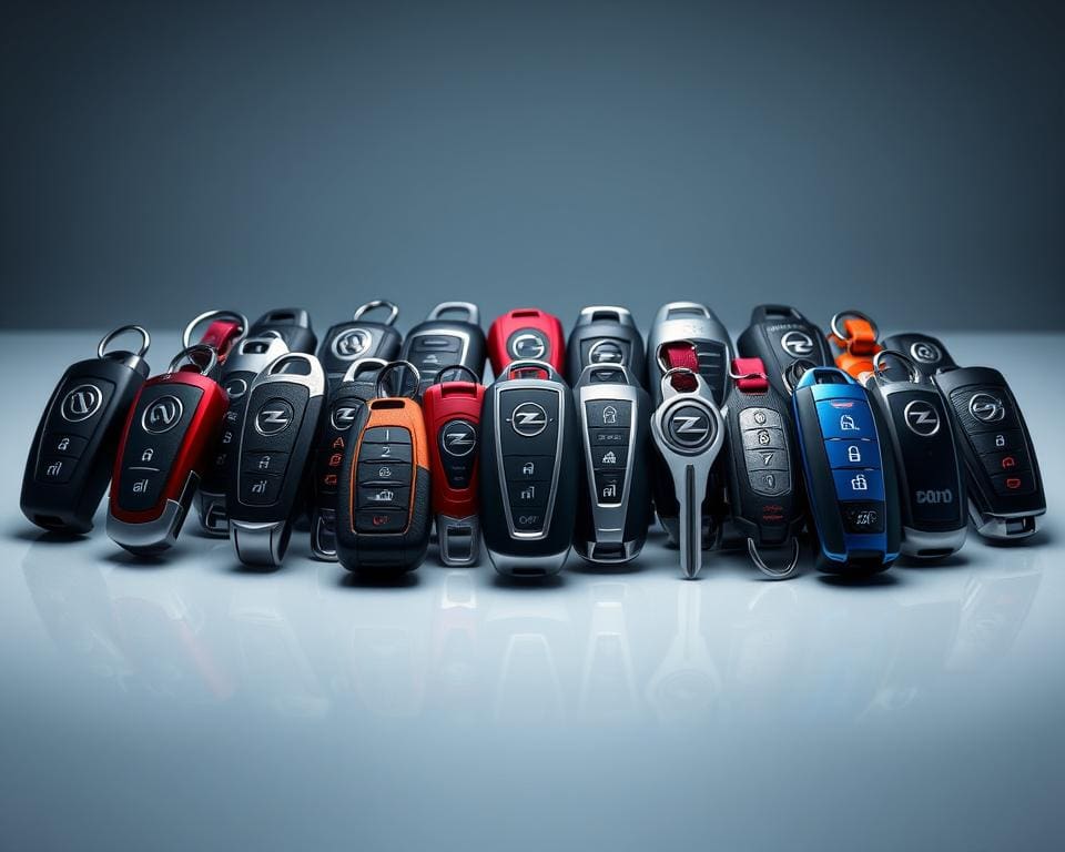 Vielfalt Opel Autoschlüssel