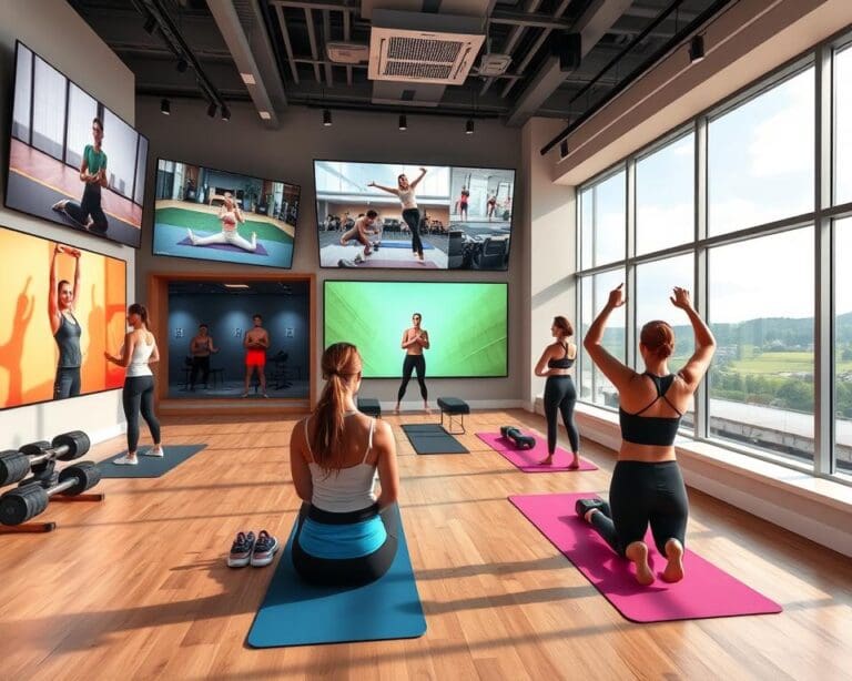 Virtuelle Fitnessstudios: Vorteile und Angebote