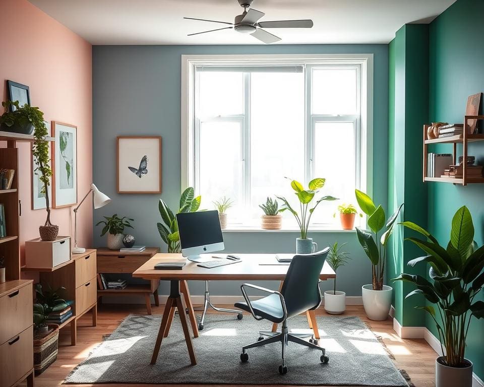 Wandfarben für Arbeitsbereiche