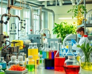 Welche Rolle spielt Chemietechnologie in der Bioplastikherstellung?