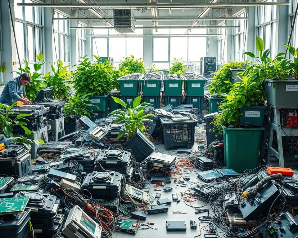 Welche Rolle spielt Recycling in der Elektroindustrie?