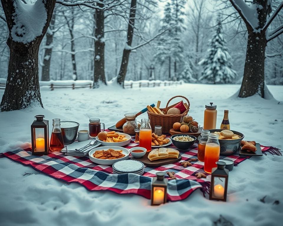 Wie Picknicks im Winter Spaß machen