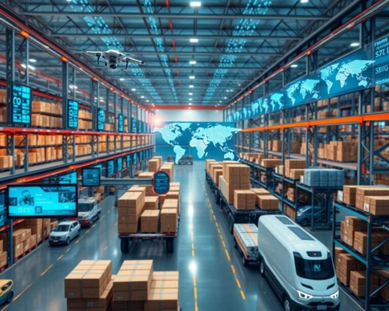 Wie beeinflusst KI die Logistik in globalen Lieferketten?