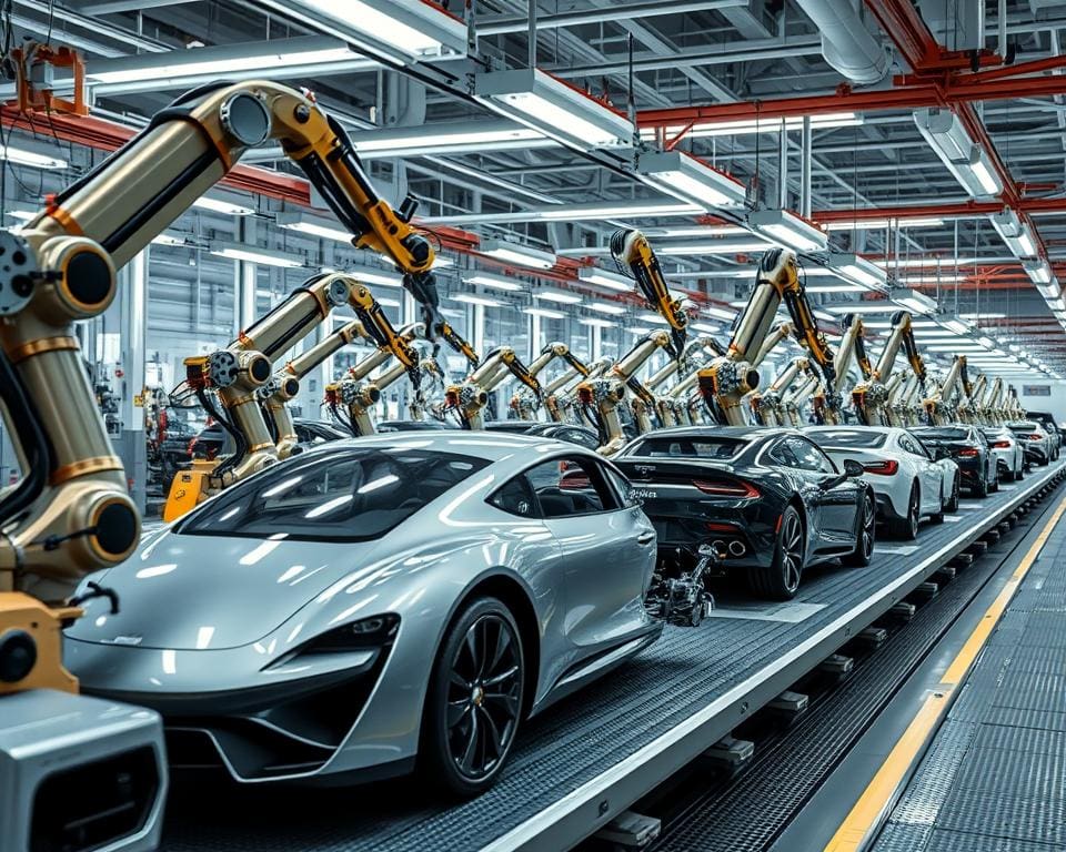 Wie beeinflusst Robotik die Produktivität in der Automobilherstellung?