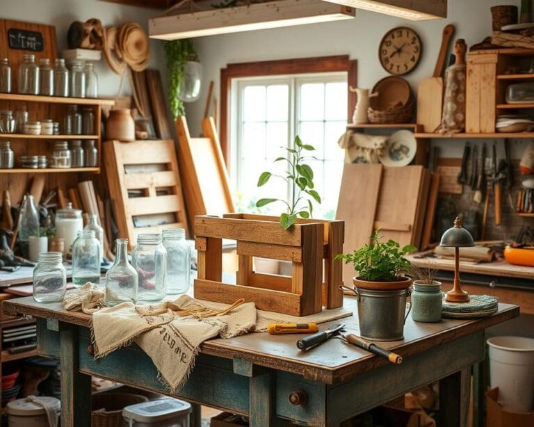 Wie du Upcycling-Projekte zuhause startest