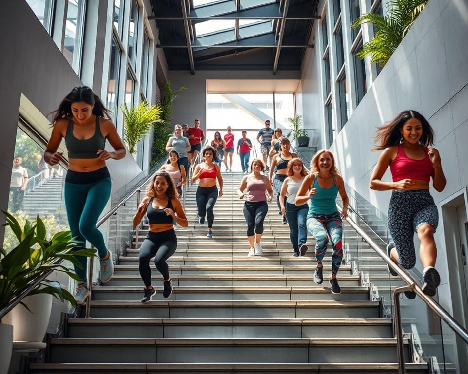 Wie du mit Treppensteigen fit bleibst