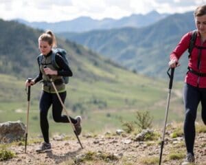 Wie du mit Wanderstöcken besser trainierst