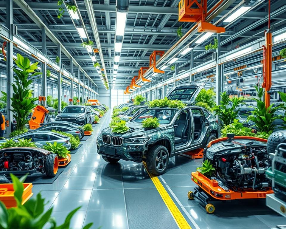 Wie revolutioniert Recycling die Automobilproduktion?