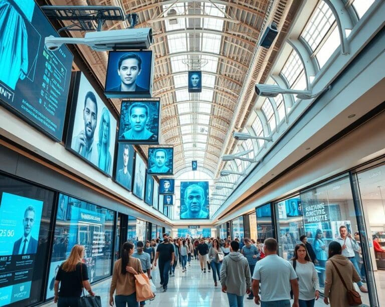 Wie sicher ist Gesichtserkennung in Einkaufszentren?