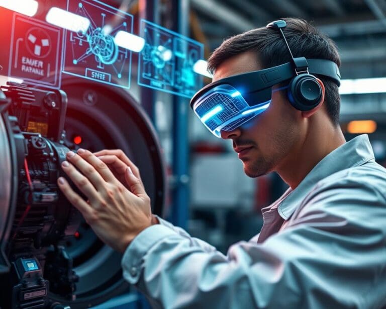 Wie verändert Augmented Reality die Reparatur von Maschinen?