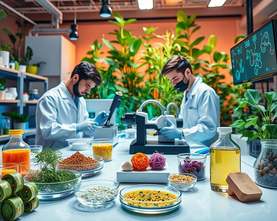 Wie verändert Biotechnologie die Entwicklung veganer Produkte?