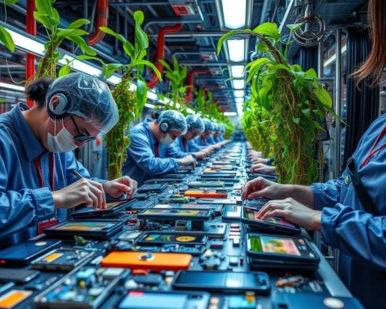 Wie verändert Recycling die Herstellung von Smartphones?