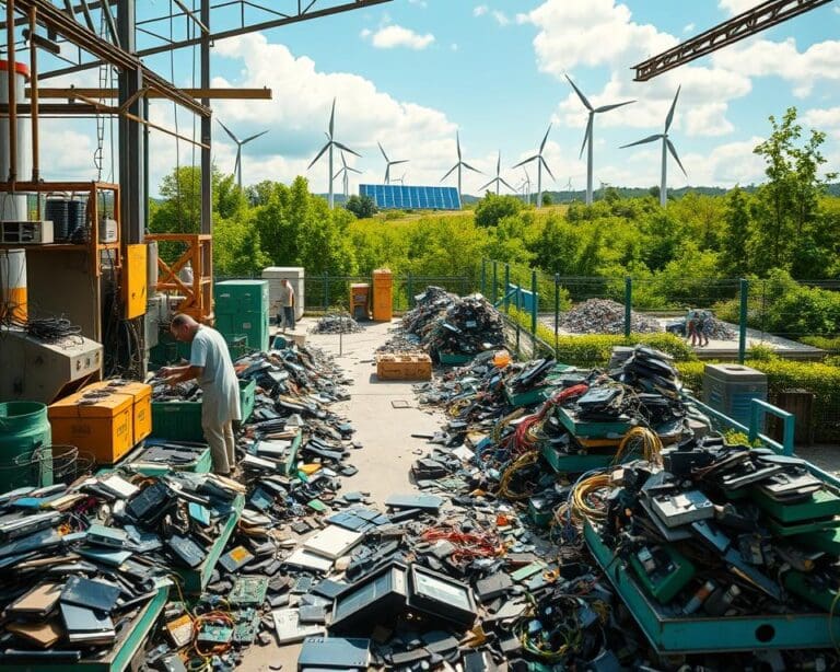 Wie verändert Recycling die Produktion von Elektronik?