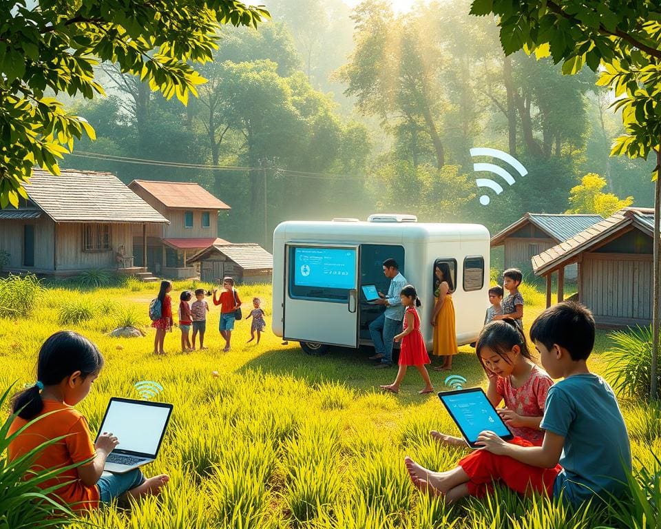 Zugang zu Bildungsressourcen durch EdTech