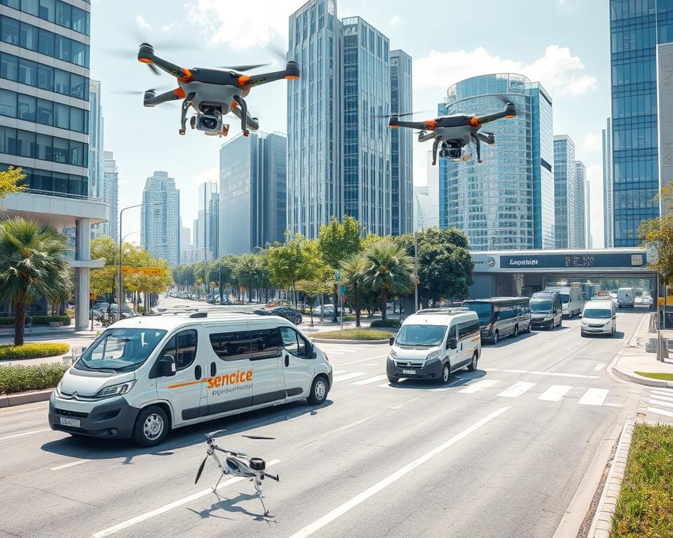 Zukunft der Logistik mit autonomen Fahrzeugen