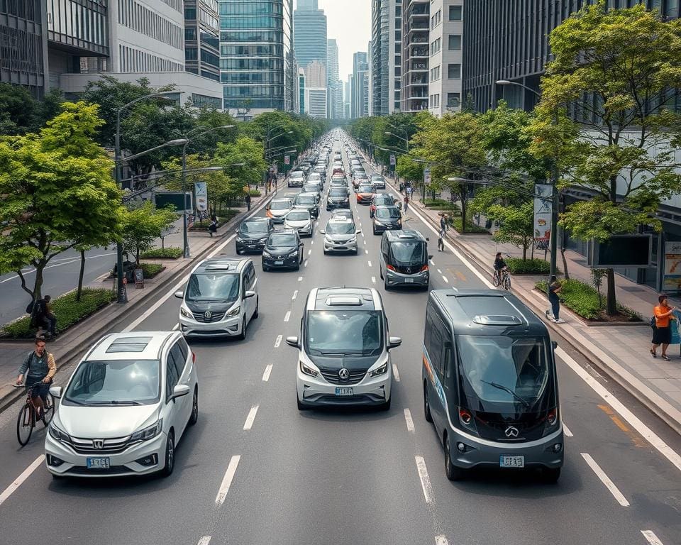 autonome Fahrzeuge im Stadtverkehr