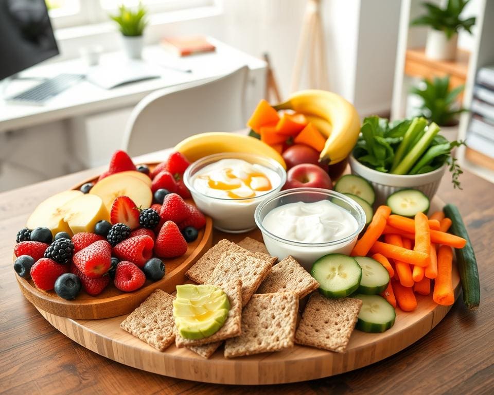 leckere und gesunde Snack-Ideen